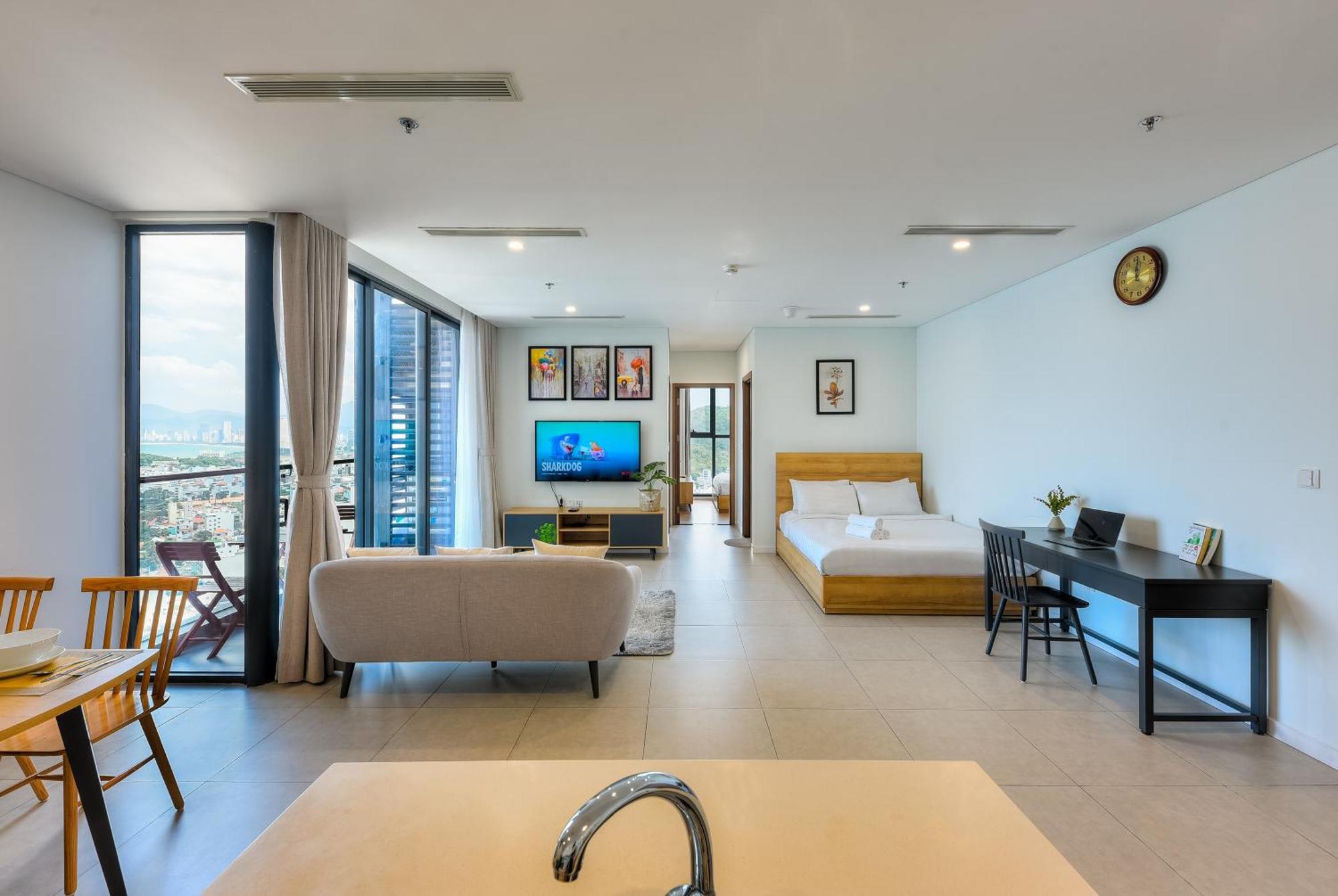 S Lux Apartment Scenia Bay ญาจาง ภายนอก รูปภาพ