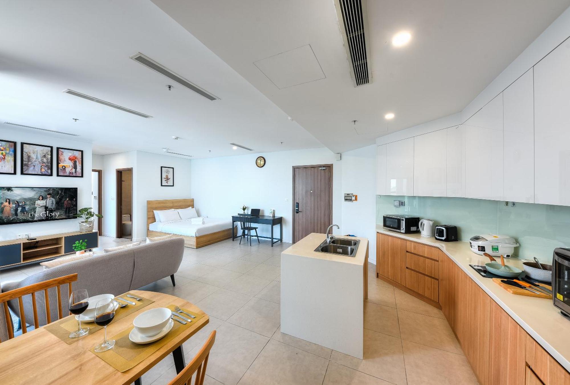 S Lux Apartment Scenia Bay ญาจาง ภายนอก รูปภาพ